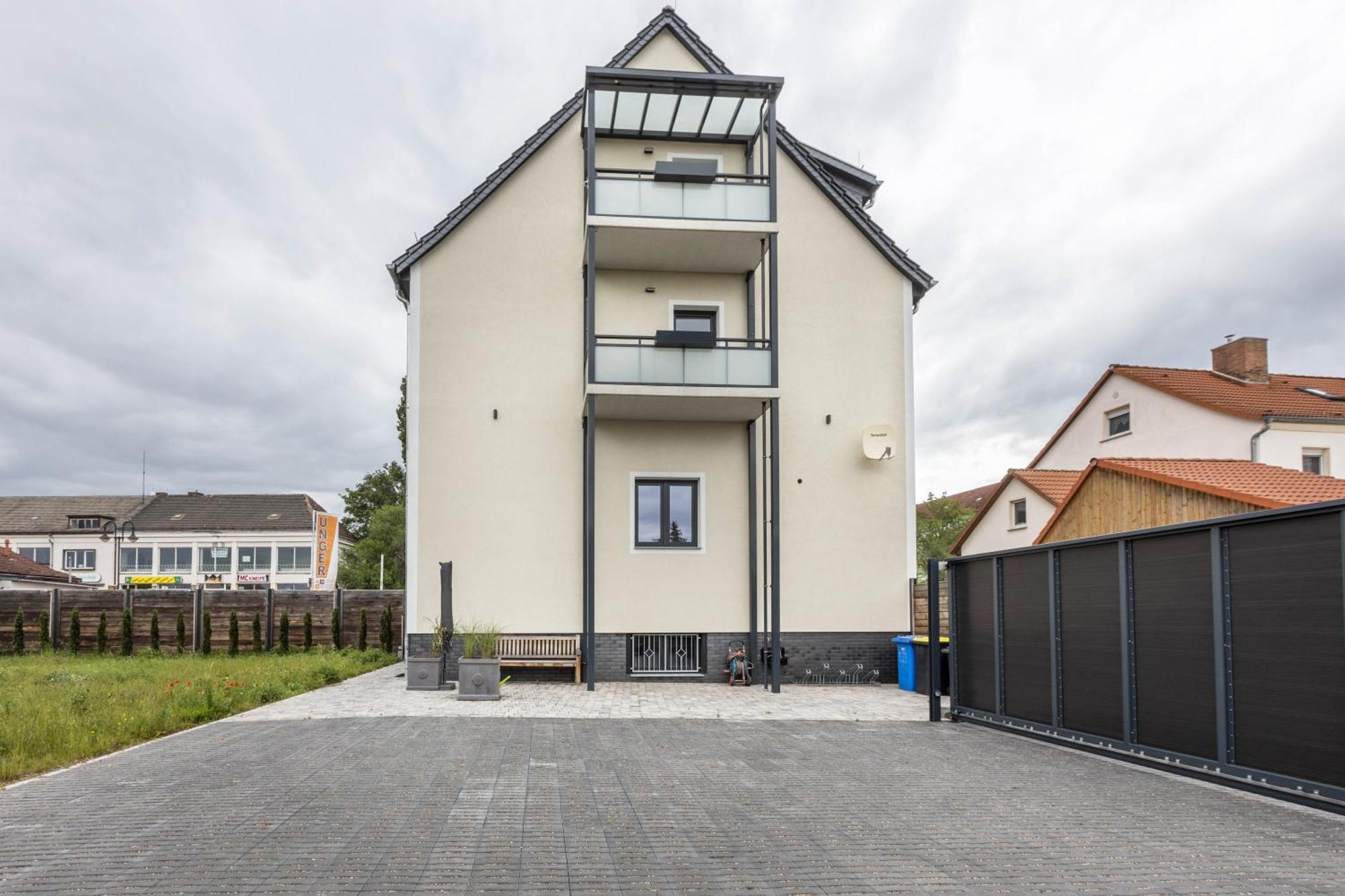 Fewo Landblick Geiseltal Braunsbedra Esterno foto